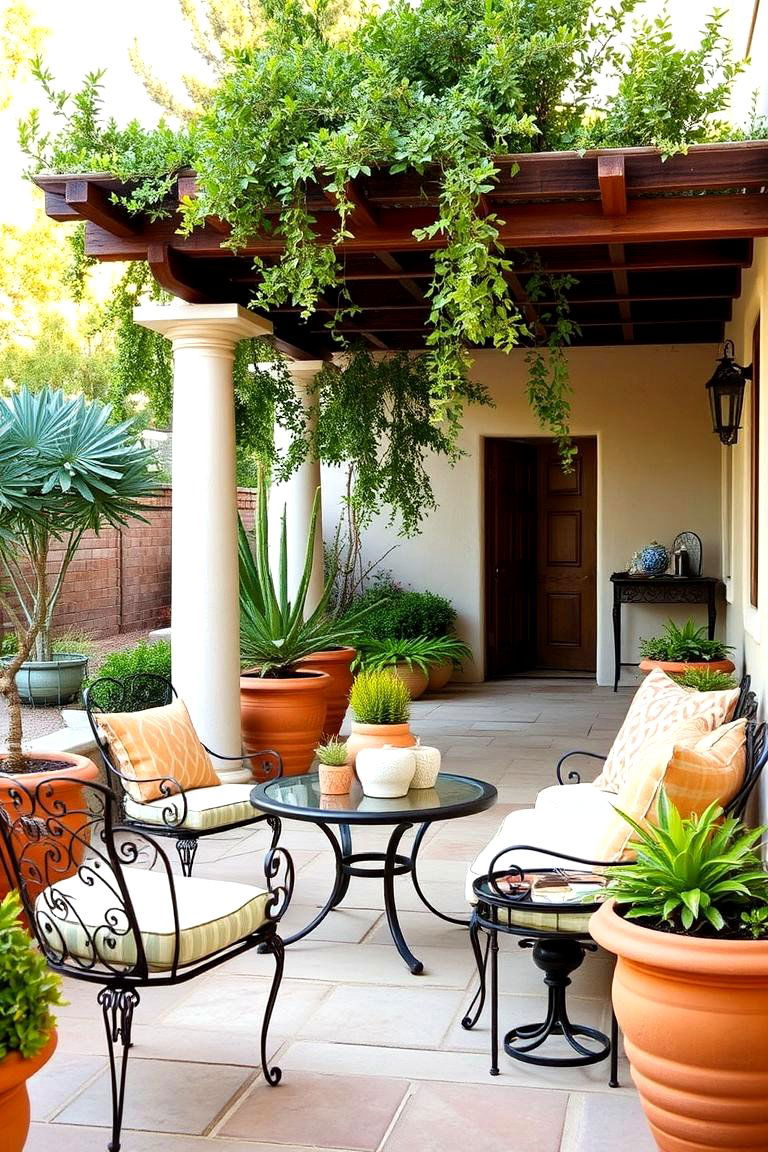 Southwestern Style Outdoor Decor - 24 Southwestern Decor Ideas