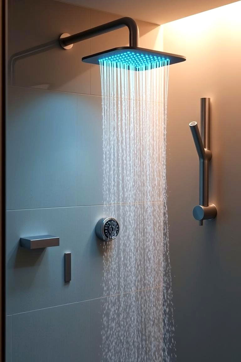 Spa Inspired Musical Shower - 24 Luxury Shower Ideas
