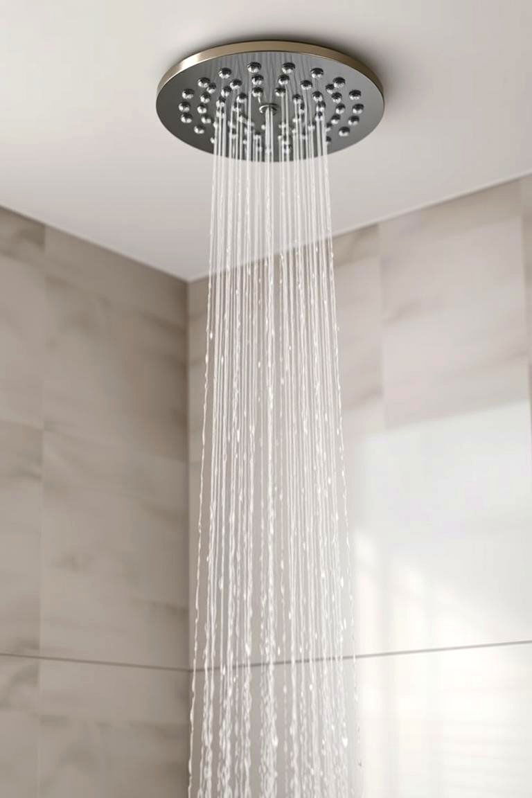Spa Inspired Rain Showers - 24 Modern Bathroom Decor Ideas