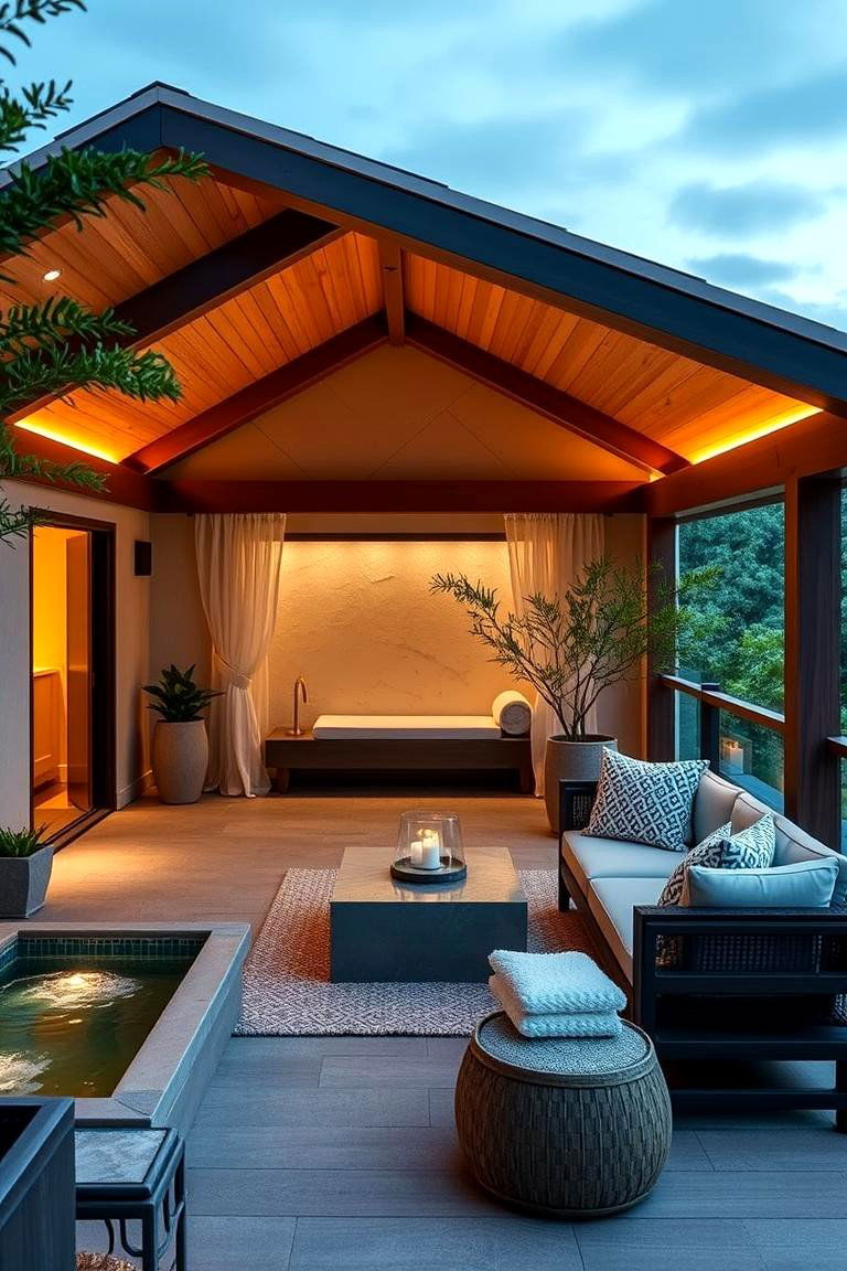Spa Inspired Retreat Dormer Balcony - 24 Dormer Balcony Ideas