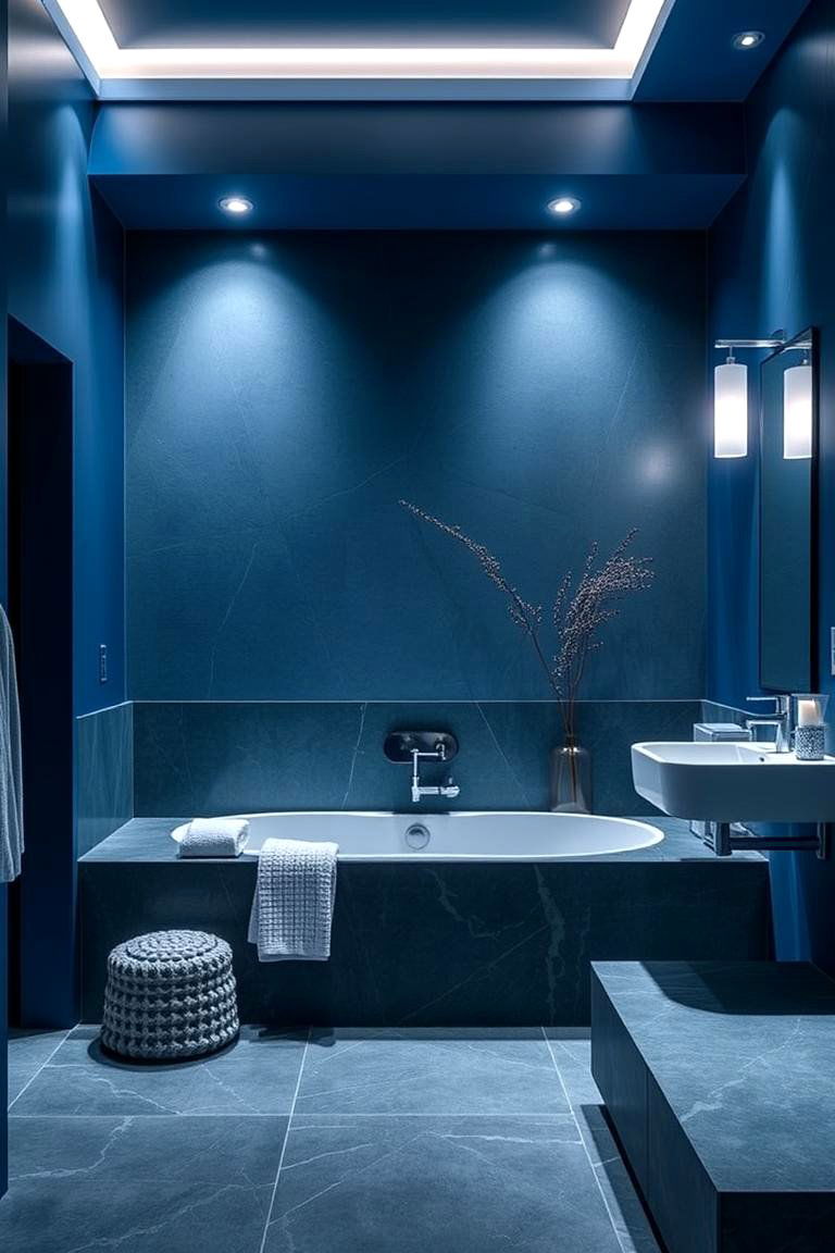 Spa Like Retreat - 24 Blue and Gray Bathroom Ideas