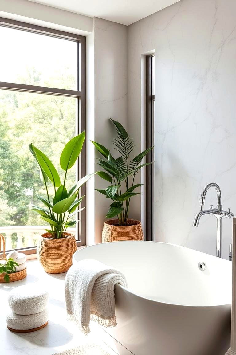 Spa Like Touches - 24 luxury bathroom ideas