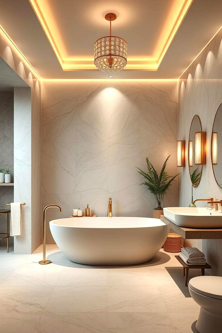 Spa like Retreat Ambiance - 24 Cozy Bathroom Ideas