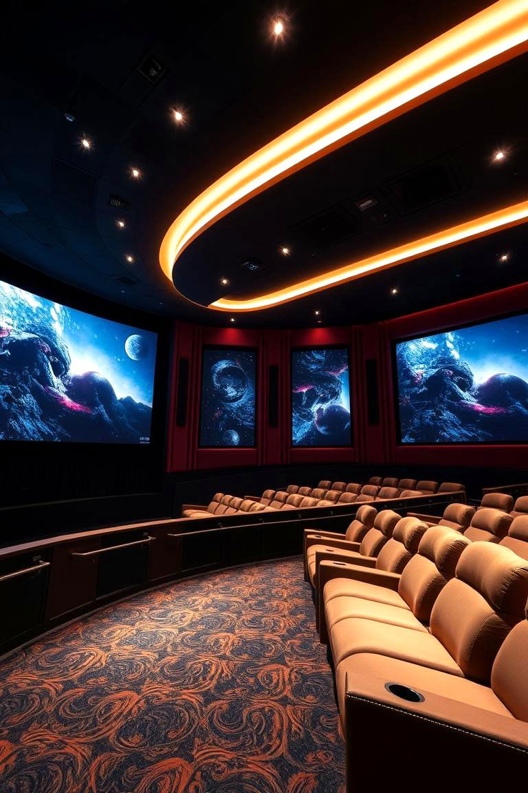 Space Opera Theater - 24 Star Wars Man Cave Ideas