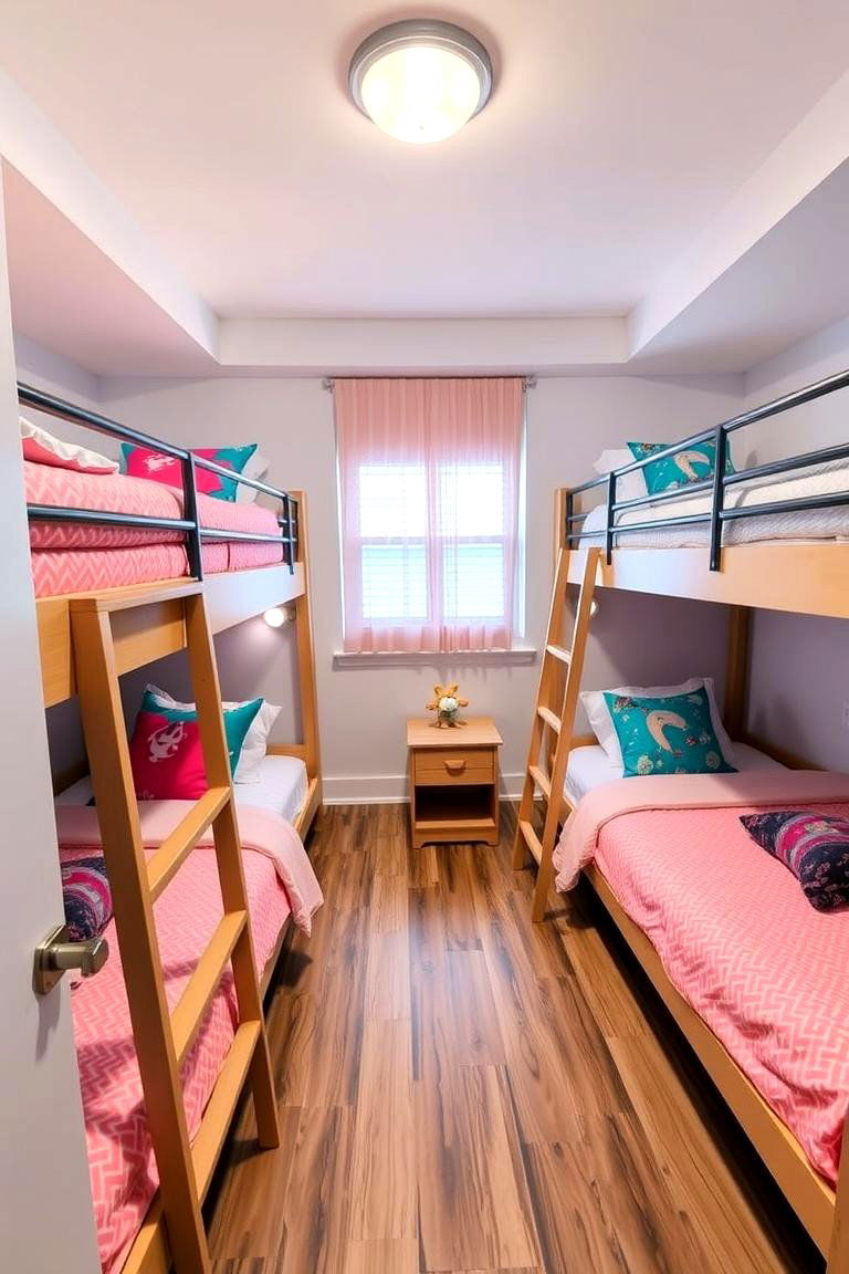 Space Saving Bunk Beds - 24 Boy and Girl Shared Small Room Ideas