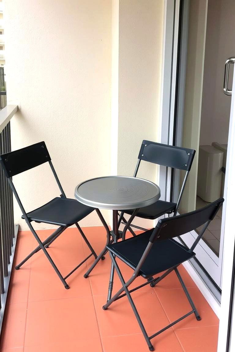 Space Saving Folding Chairs - 24 Patio Furniture Ideas