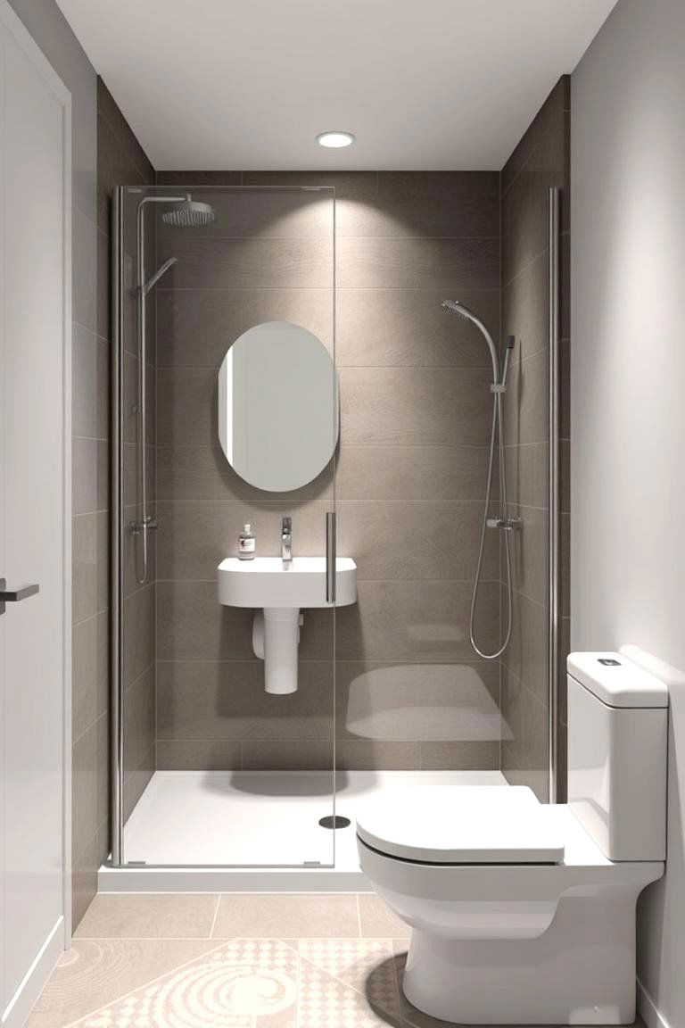 Space Saving Wet Room Concepts - 24 Family Bathroom Ideas