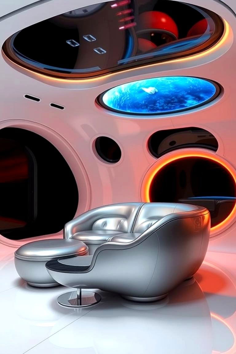 Space Themed Furniture - 24 galaxy space-themed bedroom ideas
