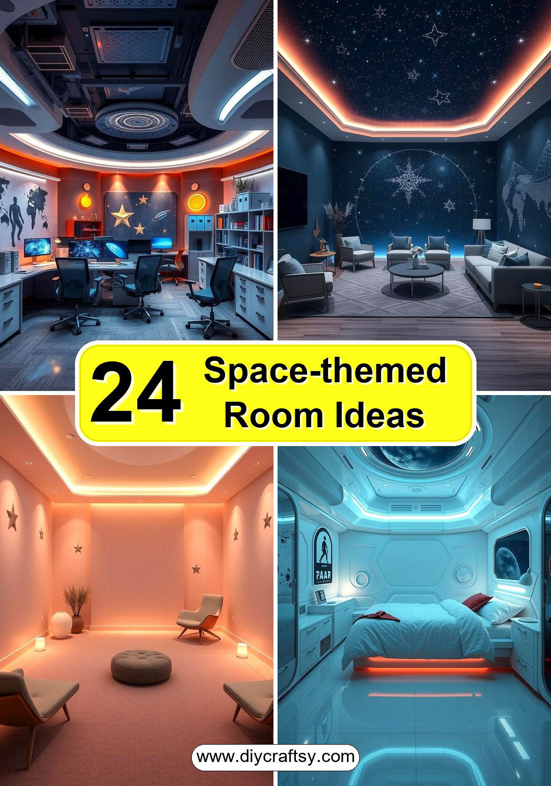Space-themed Room Ideas