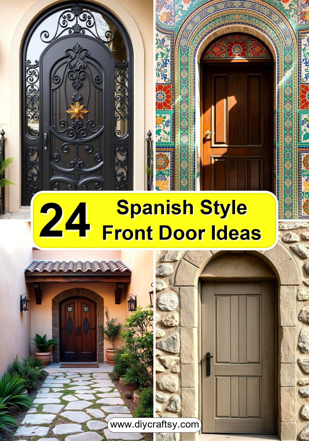 Spanish Style Front Door Ideas