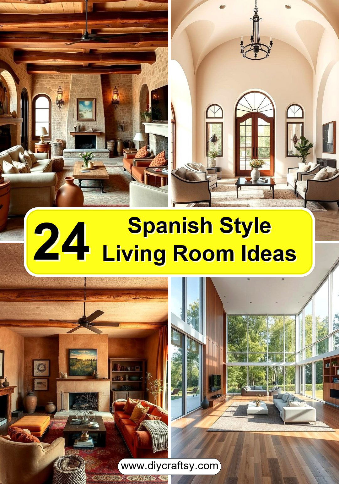 Spanish Style Living Room Ideas