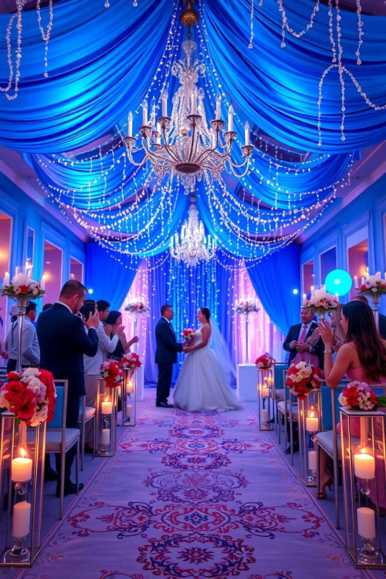 Sparkling Blue Celebration - 24 Blue Wedding Theme Ideas