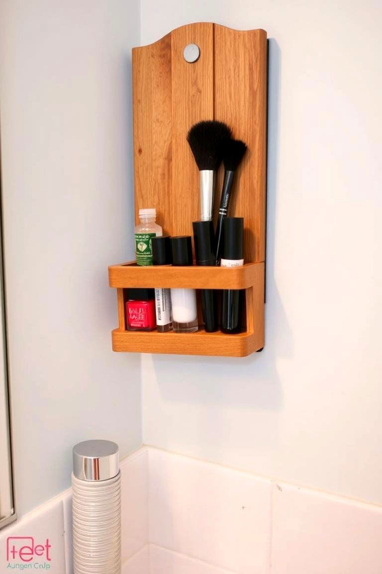 Spice Racks for Small Item Storage - 24 Small Bathroom Shelving Ideas