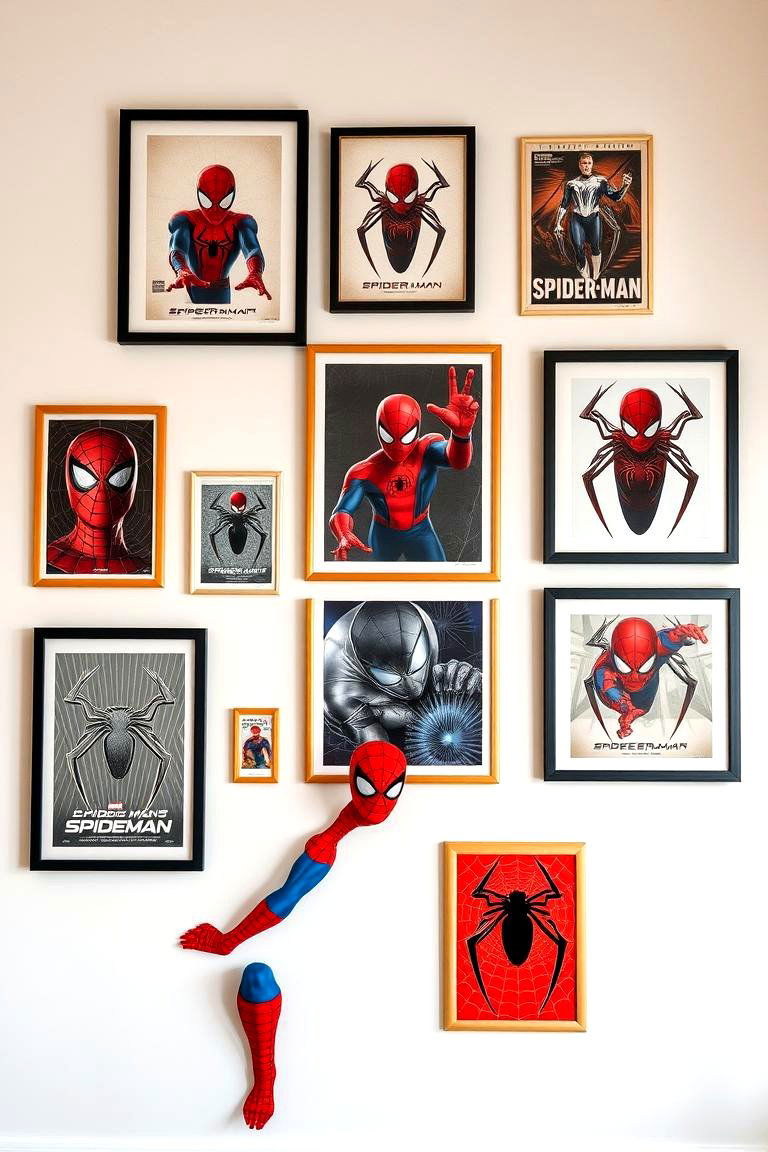 Spiderman Poster Gallery - 24 Spiderman Room Decor Ideas