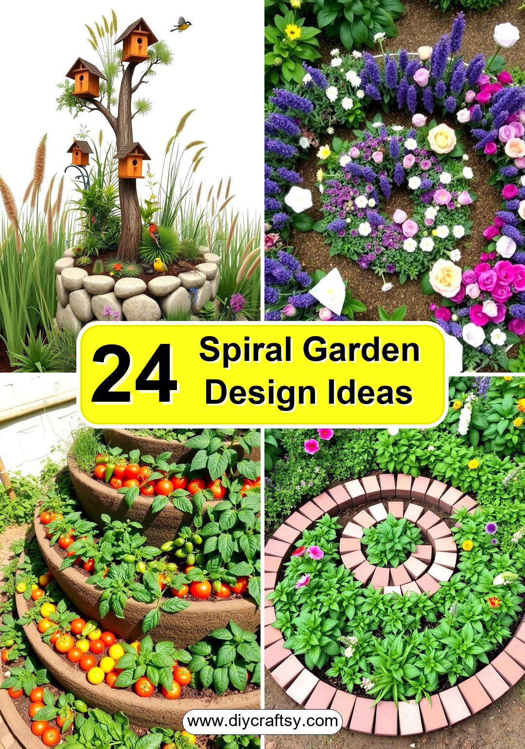 Spiral Garden Design Ideas