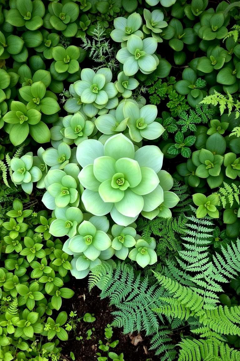 Spiral Garden for Shade Plants - 24 Spiral Garden Design Ideas