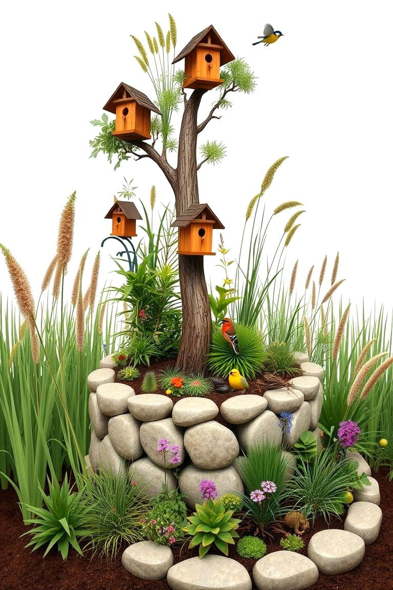 Spiral Garden for Wildlife - 24 Spiral Garden Design Ideas