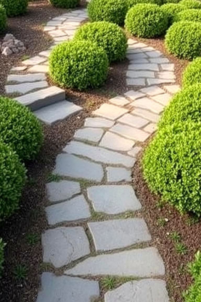 Spiral Pathways for Intriguing Movement - 24 Natural Walkway Ideas