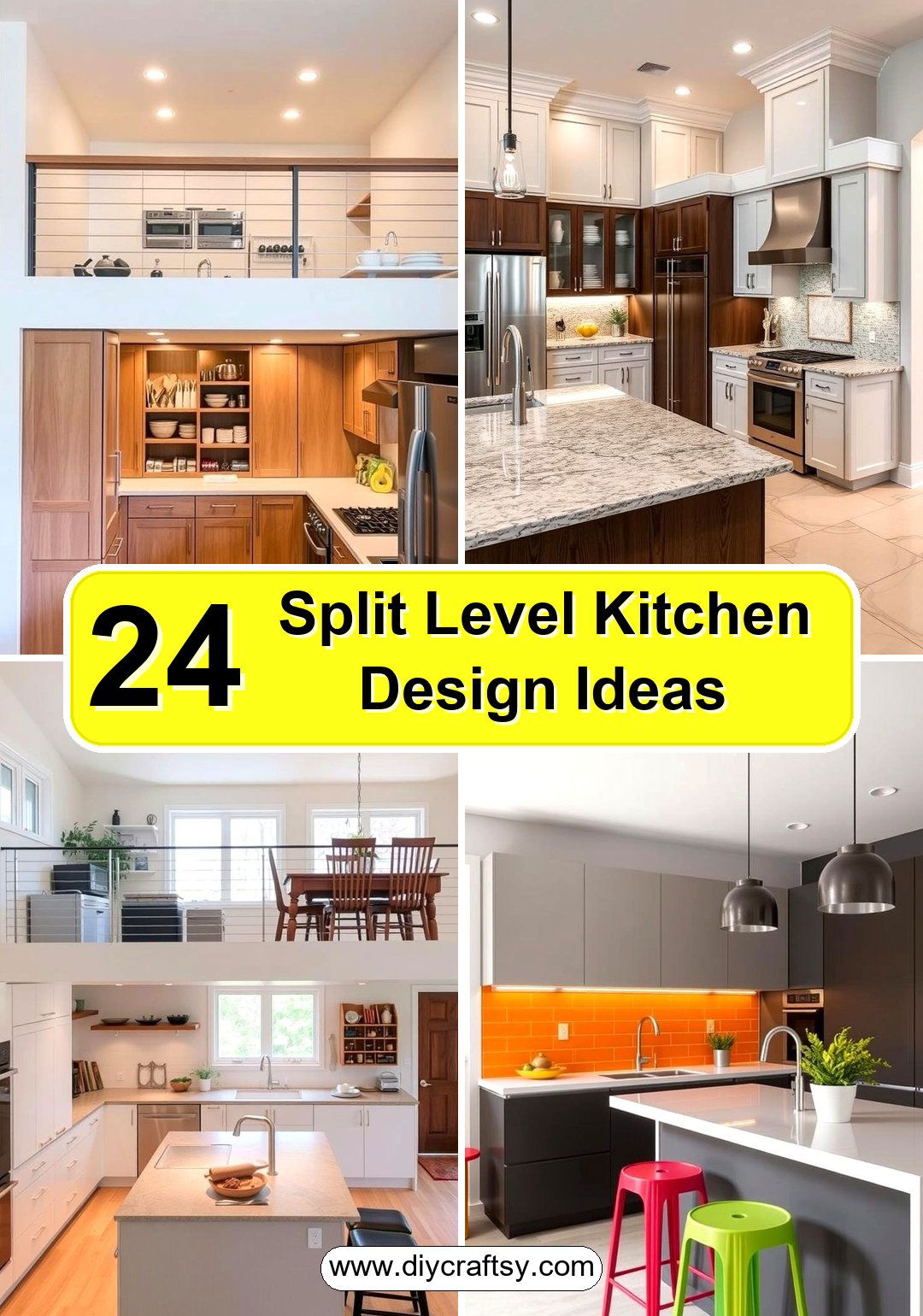 Split Level Kitchen Design Ideas