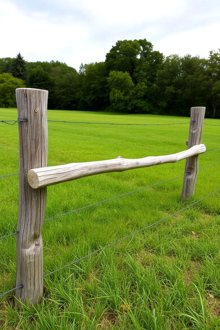 Split Rail Fence - 24 Wood Fence Ideas
