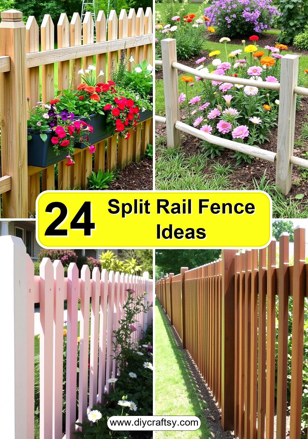 Split Rail Fence Ideas