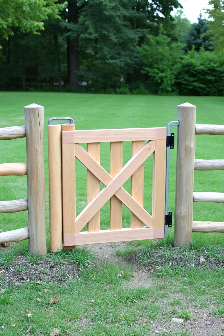Split Rail Fence with Gate - 24 Split Rail Fence Ideas