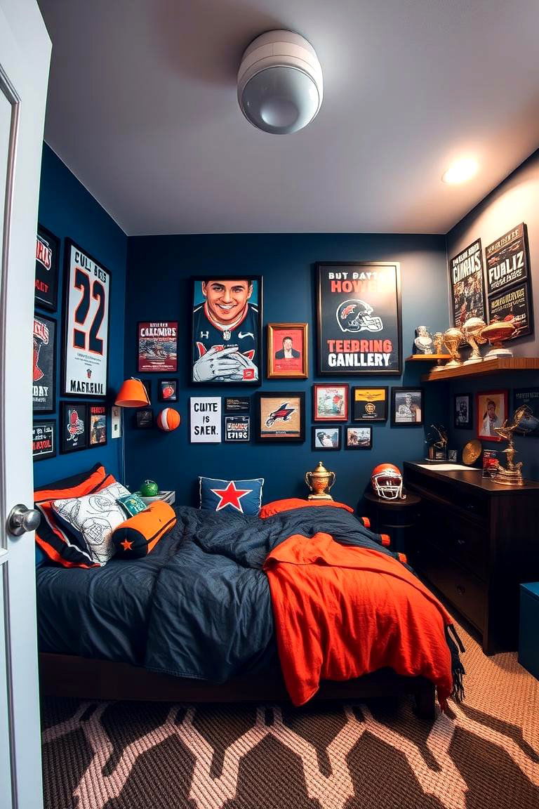Sports Enthusiast Room - 24 Teen Girl Bedroom Ideas