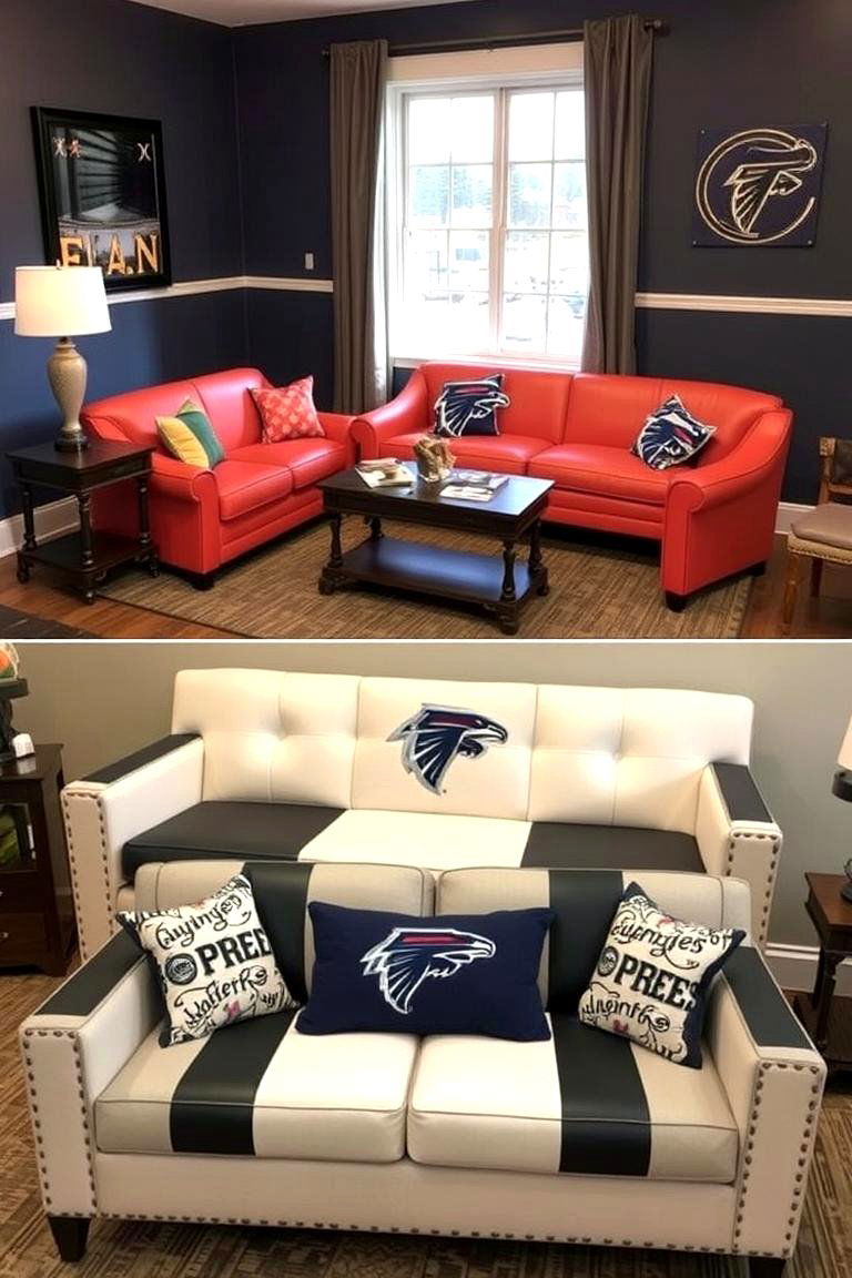 Sports Inspired Cowboys Furniture - 24 Dallas Cowboys Man Cave Ideas