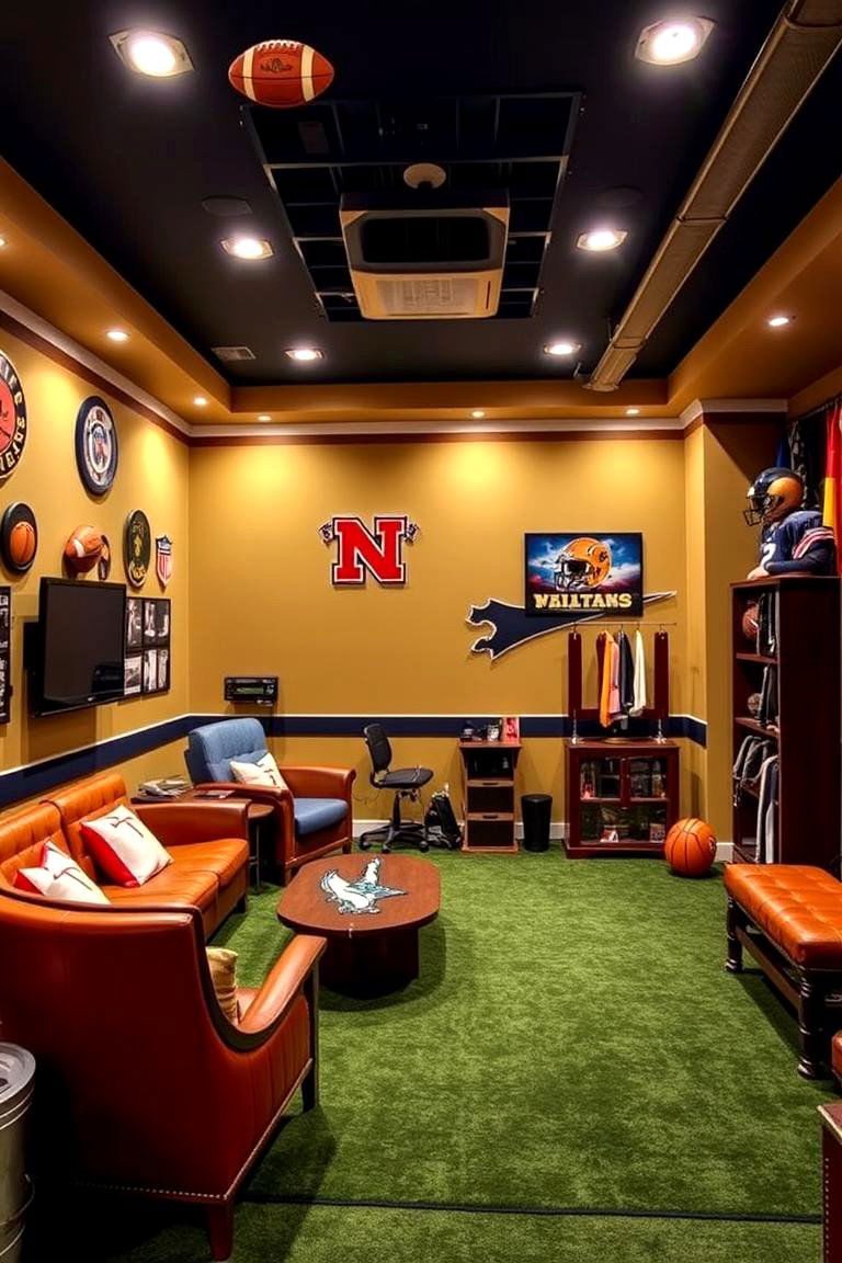 Sports Themed Room - 24 Boys Room Ideas