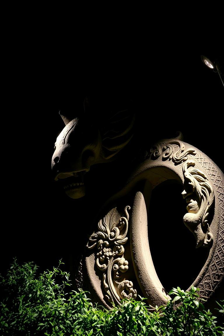 Spotlights for Landscape Art - 24 Landscape Lighting Ideas