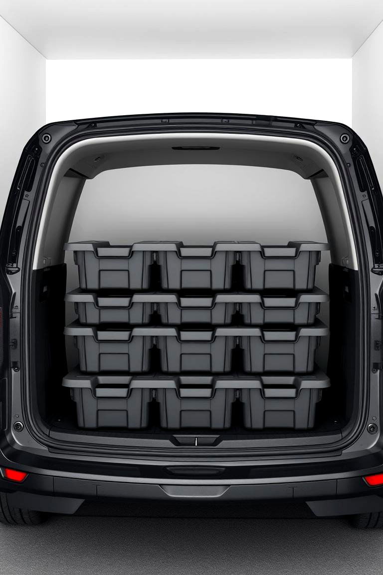 Stackable Boot Containers - 24 Boot Storage Ideas