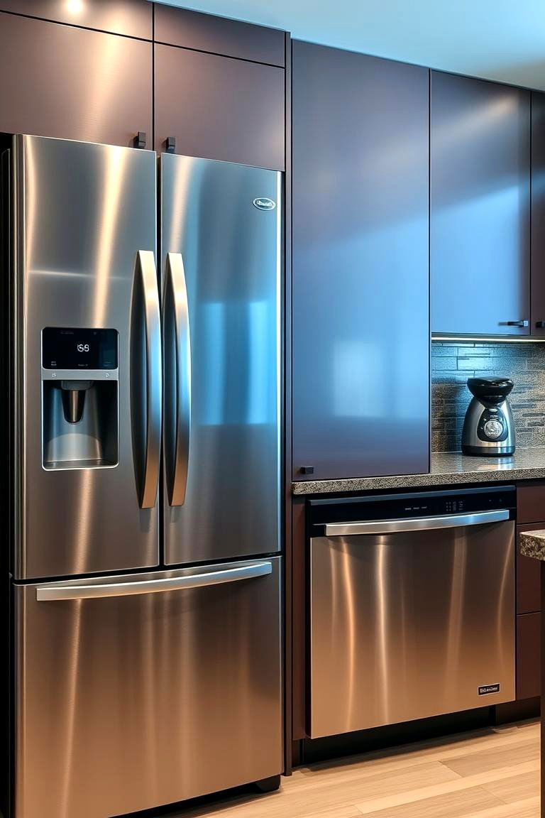 Stainless Steel Appliances - 24 Luxury Kitchen Ideas