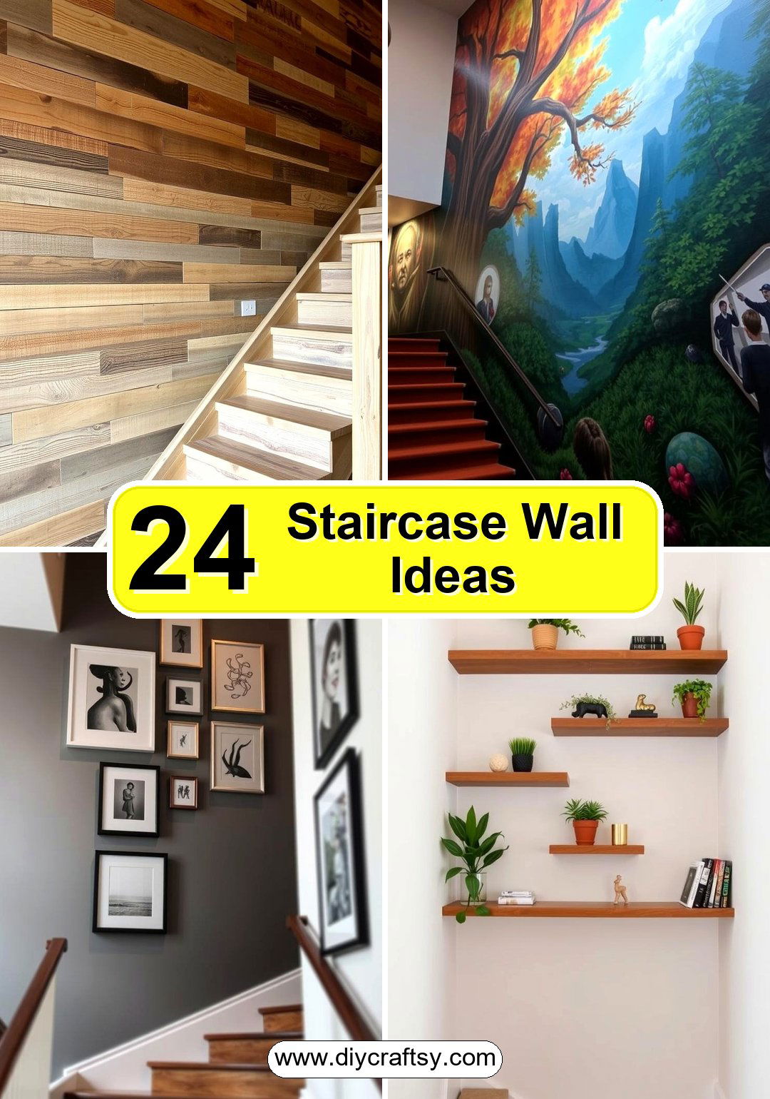 Staircase Wall Ideas