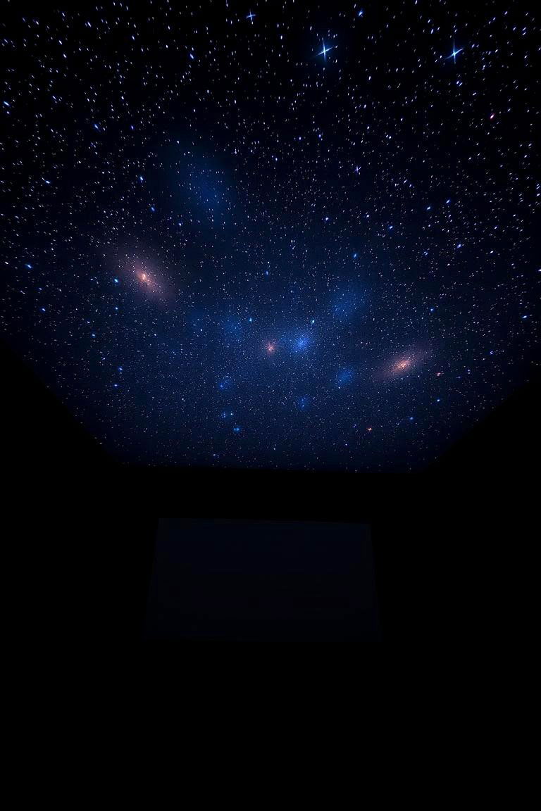 Star Projector Ceiling - 24 Home Theater Ideas
