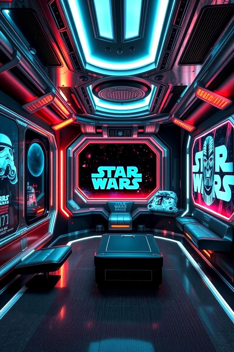 Star Wars Galactic Suite - 24 Disney Bedroom Ideas