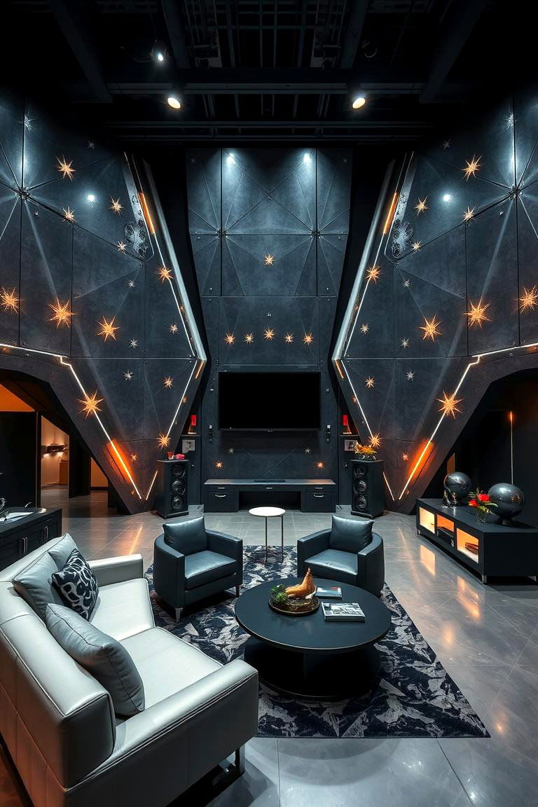 Starfighter Showroom - 24 Star Wars Room Ideas