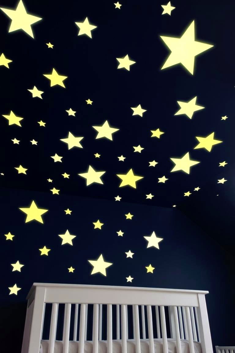 Starry Night Ceiling - 24 Whimsical Nursery Ideas