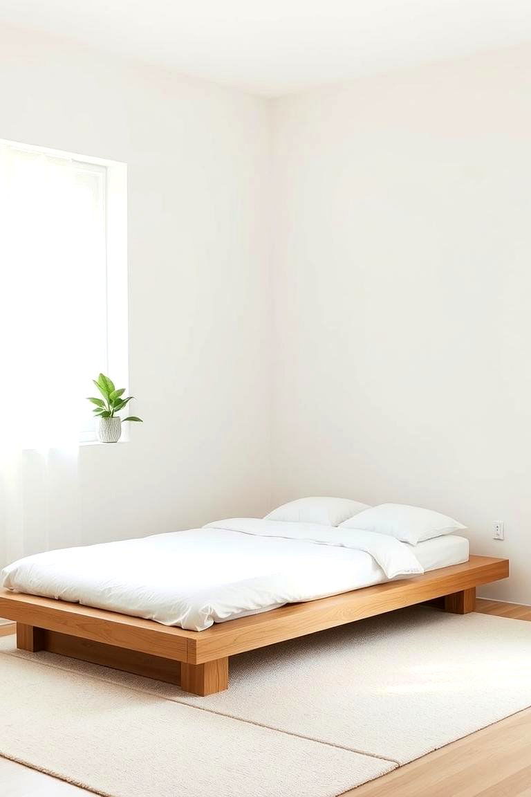 Start with a Neutral Color Palette - 24 Minimalist Bedroom Ideas