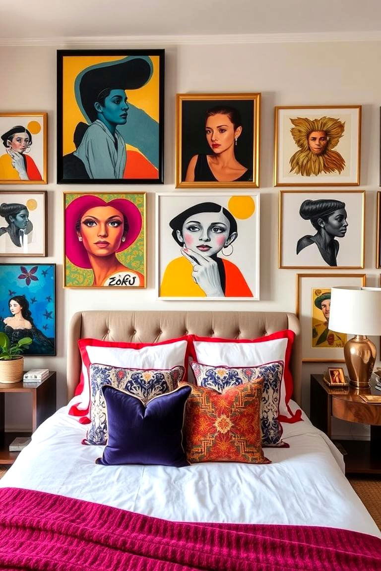 Statement Art Pieces - 24 Chanel Bedroom Ideas