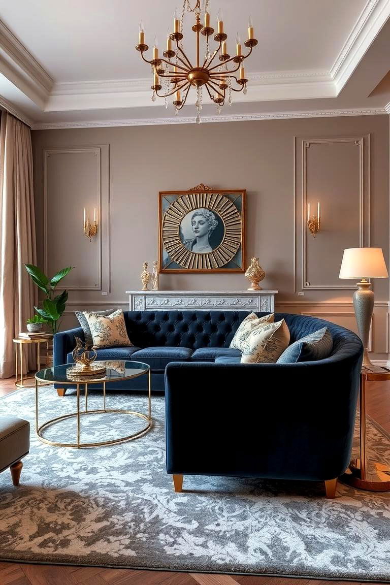 Statement Headboards - 24 Glam Interior Design Ideas