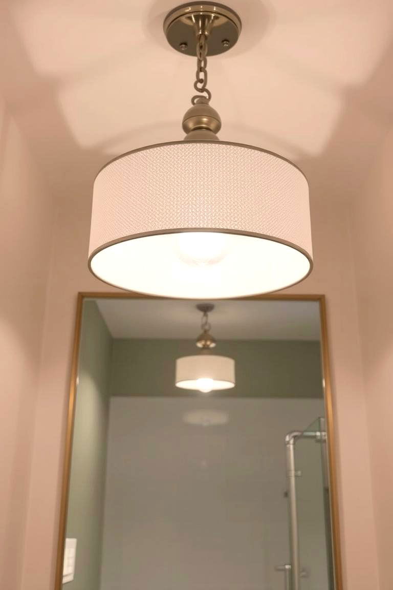 Statement Lighting Fixtures - 24 Modern Bathroom Ideas