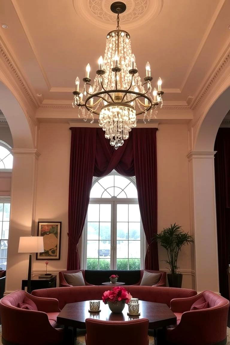 Statement Lighting Fixtures for Style - 24 Family Room Ideas