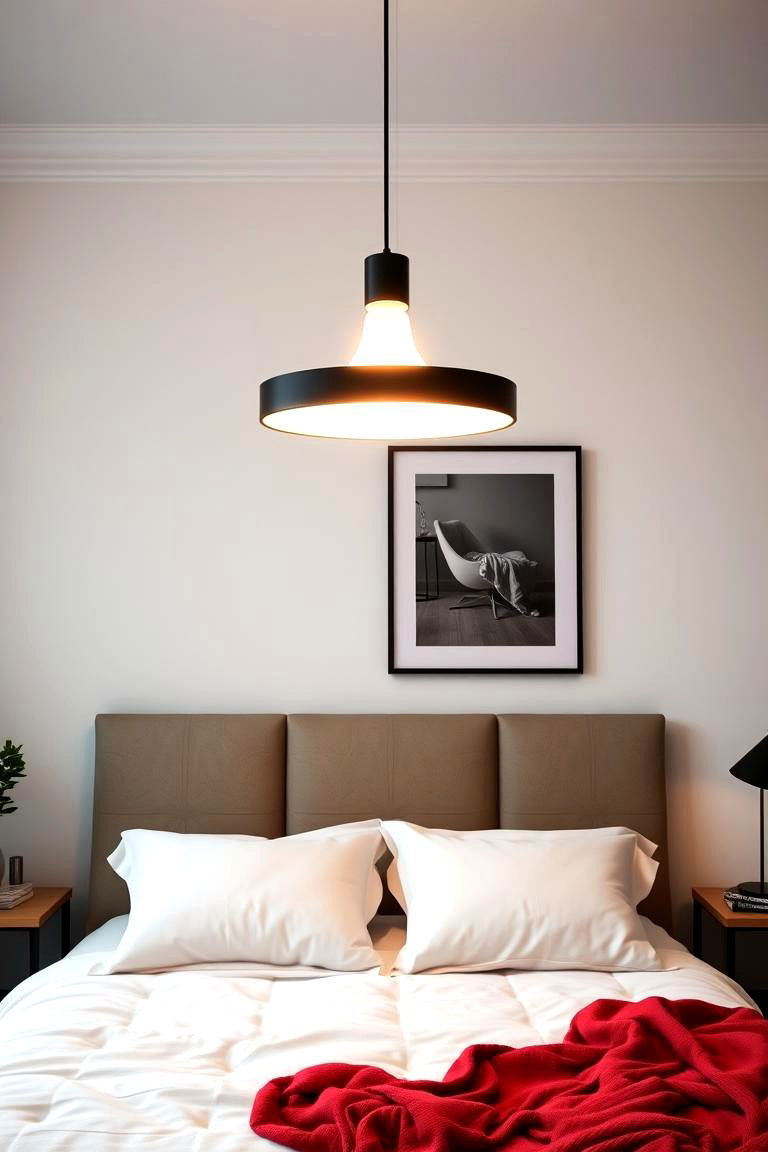 Statement Pendant Light - 24 Bedroom Lighting Ideas