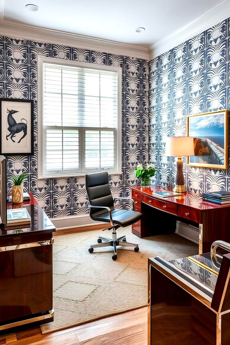 Statement Rugs - 24 Art Deco Interior Design Ideas