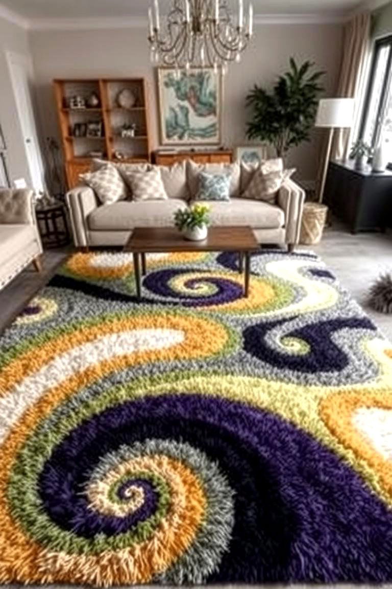 Statement Rugs - 24 1970s-inspired Design Ideas