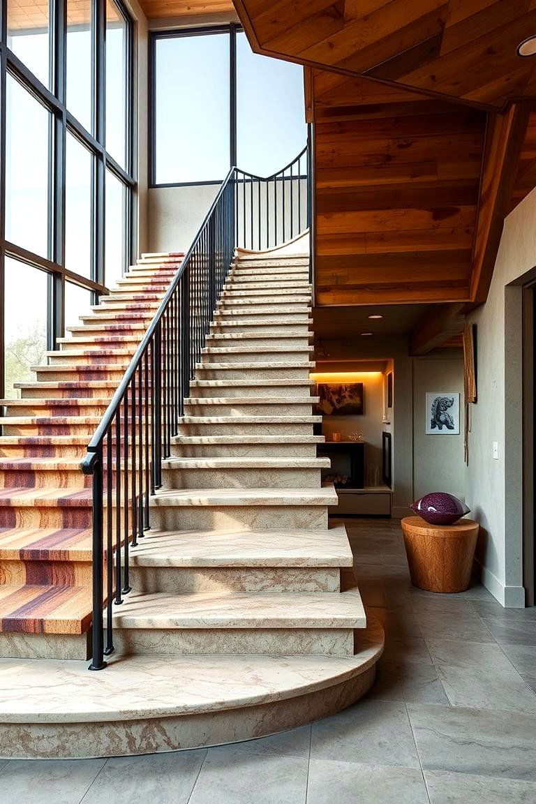 Statement Staircase - 24 Staircase Ideas