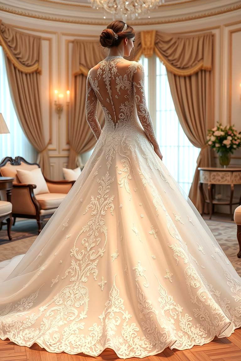 Statement Wedding Dresses - 24 Glamorous Wedding Ideas