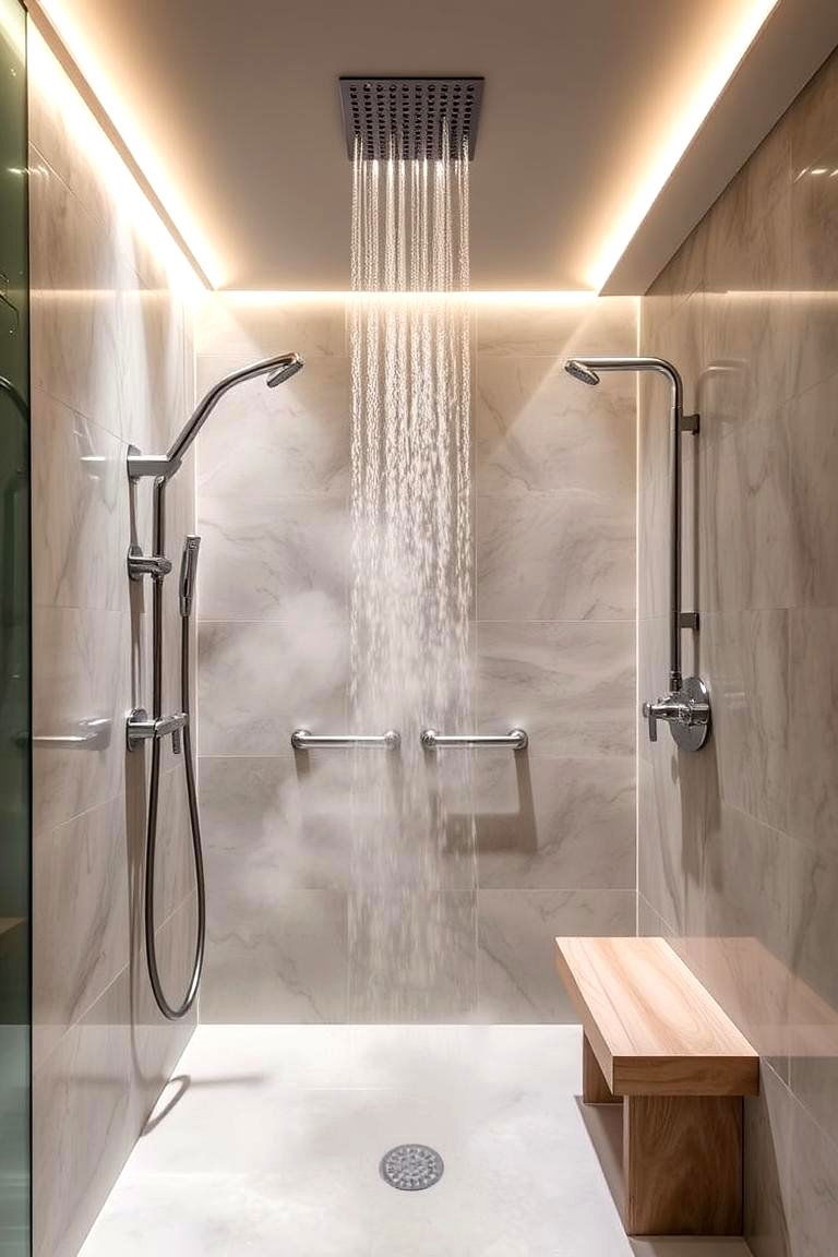 Steam Shower Sanctuary - 24 Spa Like Bathroom Ideas