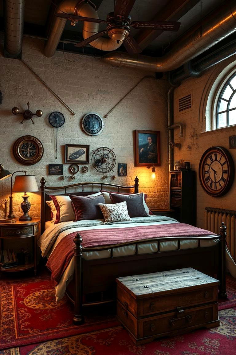 Steampunk Fantasy Room - 24 Man Cave Bedroom Ideas