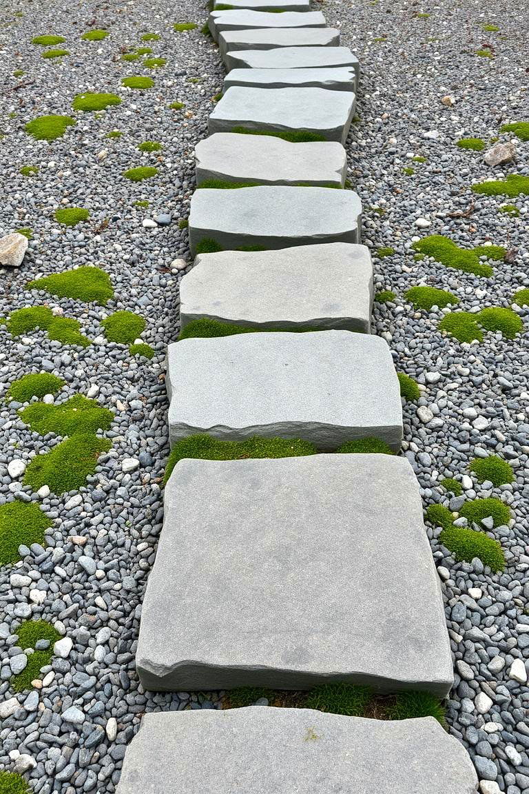 Stepping Stone Pathway - 24 Zen Garden Ideas